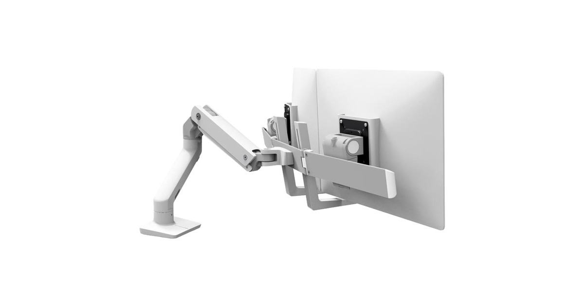 ErgotronHX Desk Dual monitorarm  (Wit)