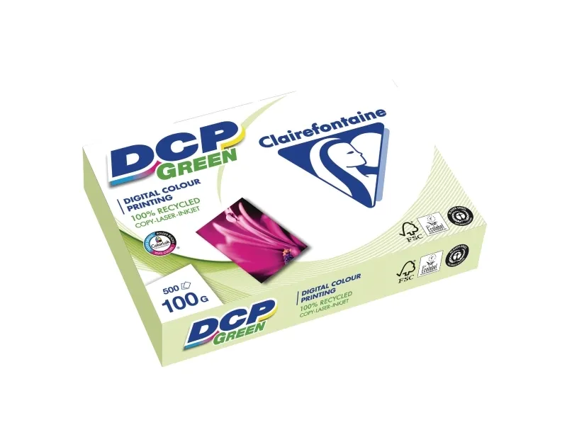 Genbrugspapir til farveprint DCP Green, A3, 100 g, pakke a 500 ark
