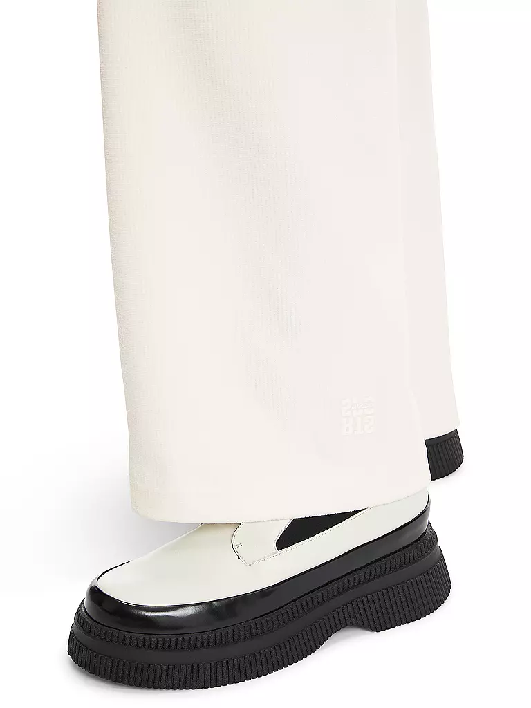 MARC CAIN Hose Jogging Fit WELBY weiss