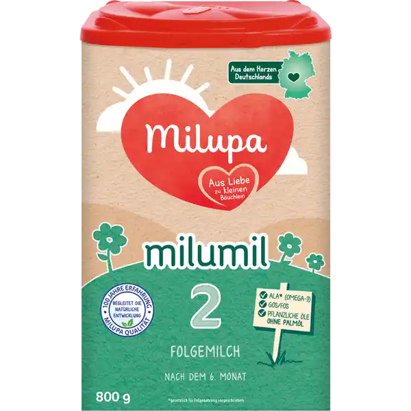milumil 2 Folgemilch nach dem 6. Monat