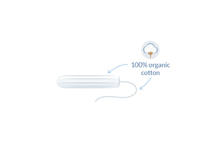 Natracare Cotton Tampons Regular 10ST