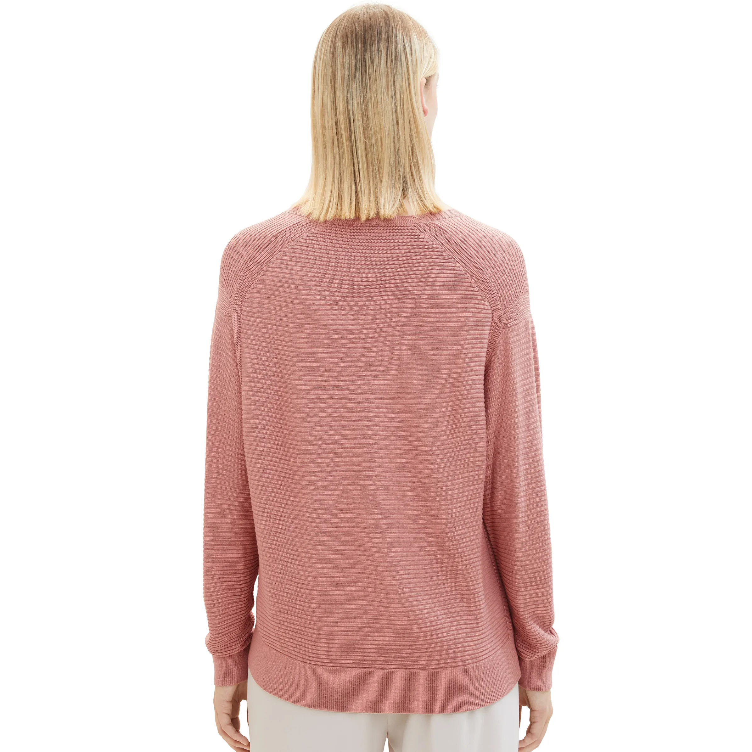 Damen Pullover mit V-Ausschnitt