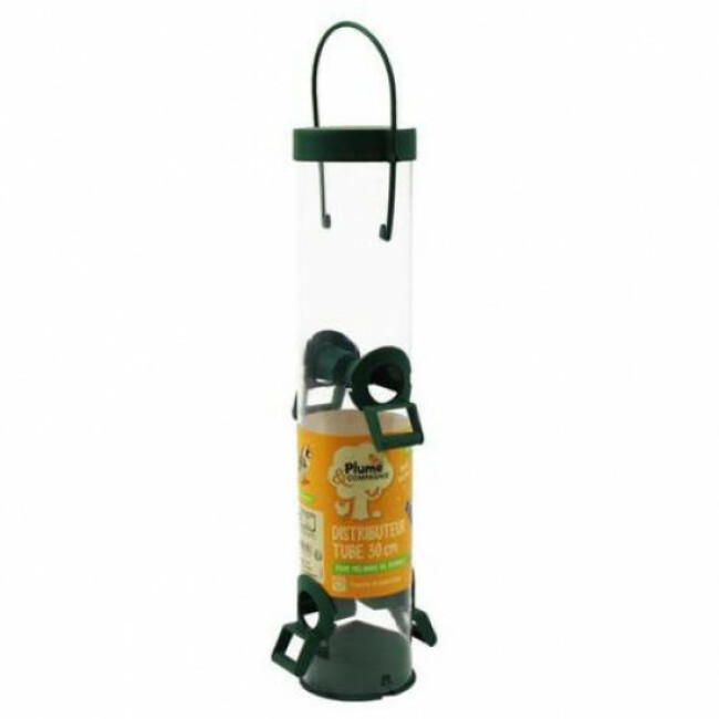 Distributeur de graines en plastique 30 cm Plume & Cie