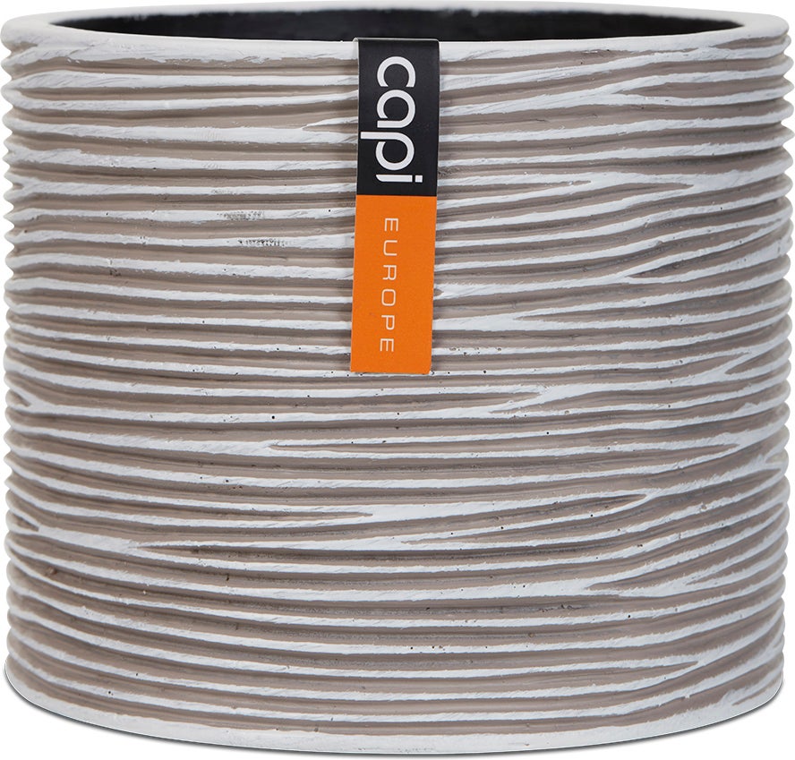 Capi Europe bloempot Nature-Rib ivoor D 13 H 11,5 cm