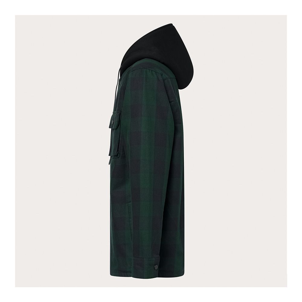 Oakley BEAR COZY - Veste Homme black/green check