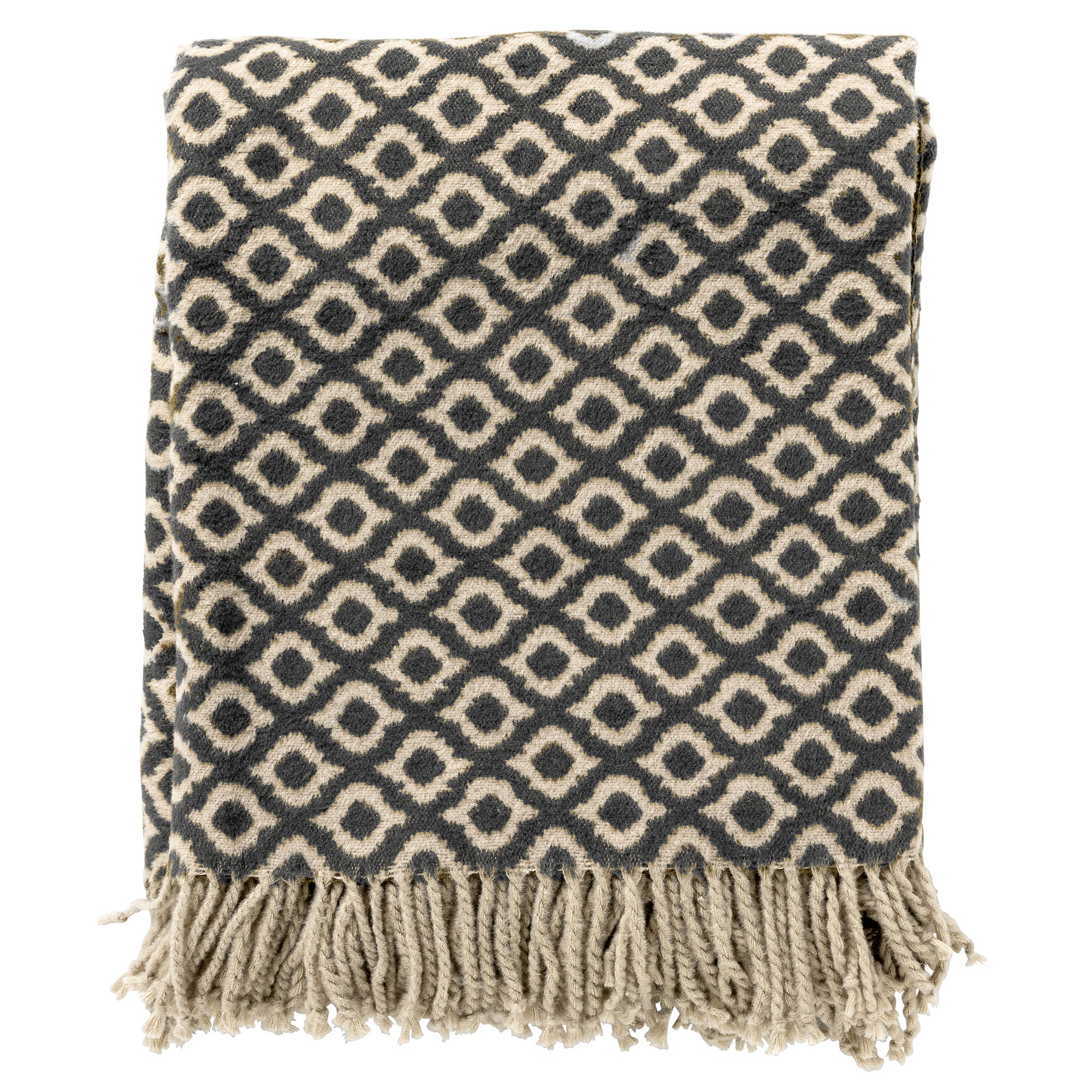 ISABELLA | Plaid | 150x200 cm Raven | Zwart | Uni | Hoii