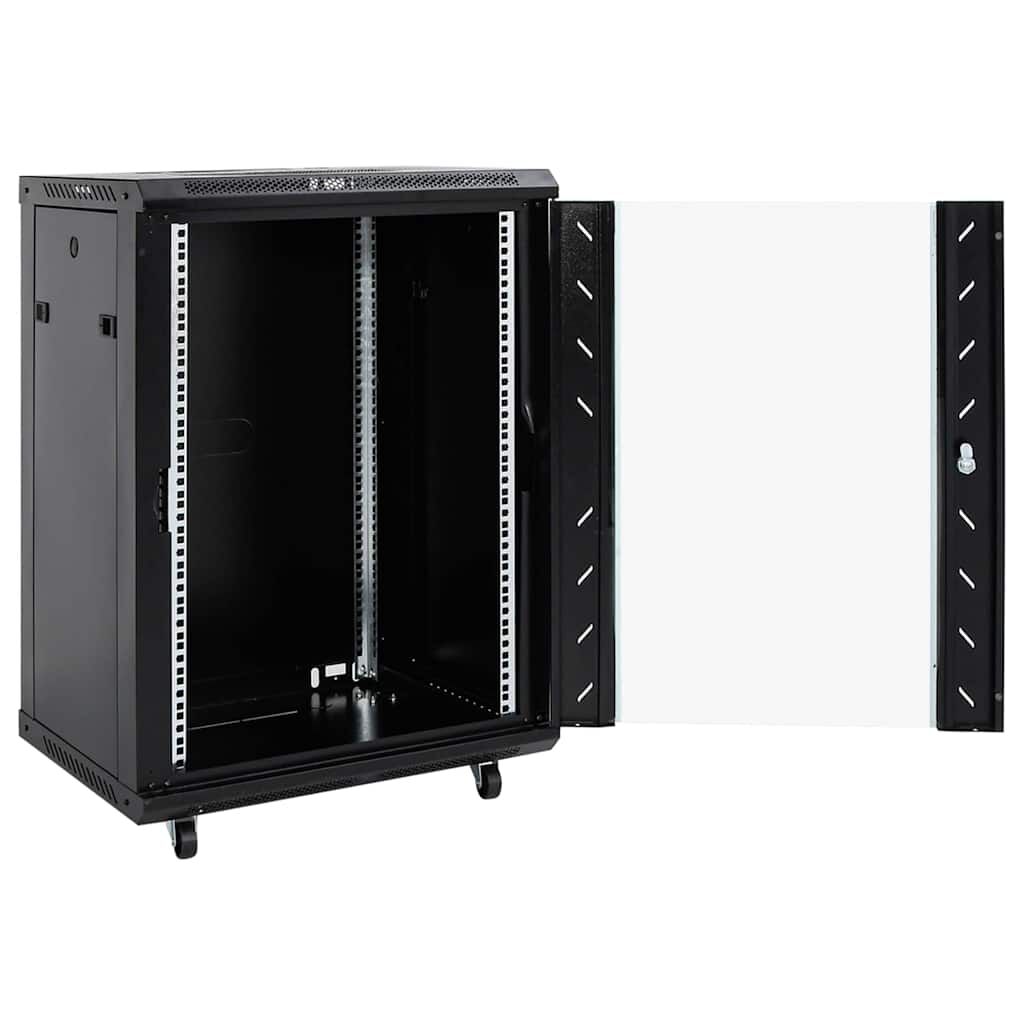 vidaXL Serverkast op wielen, 15U, 19\
