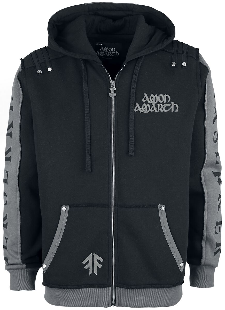 EMP Signature Collection | Amon Amarth Sweat-shirt zippé à capuche