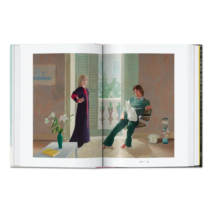 Taschen David Hockney. Une chronologie. 40th Ed.