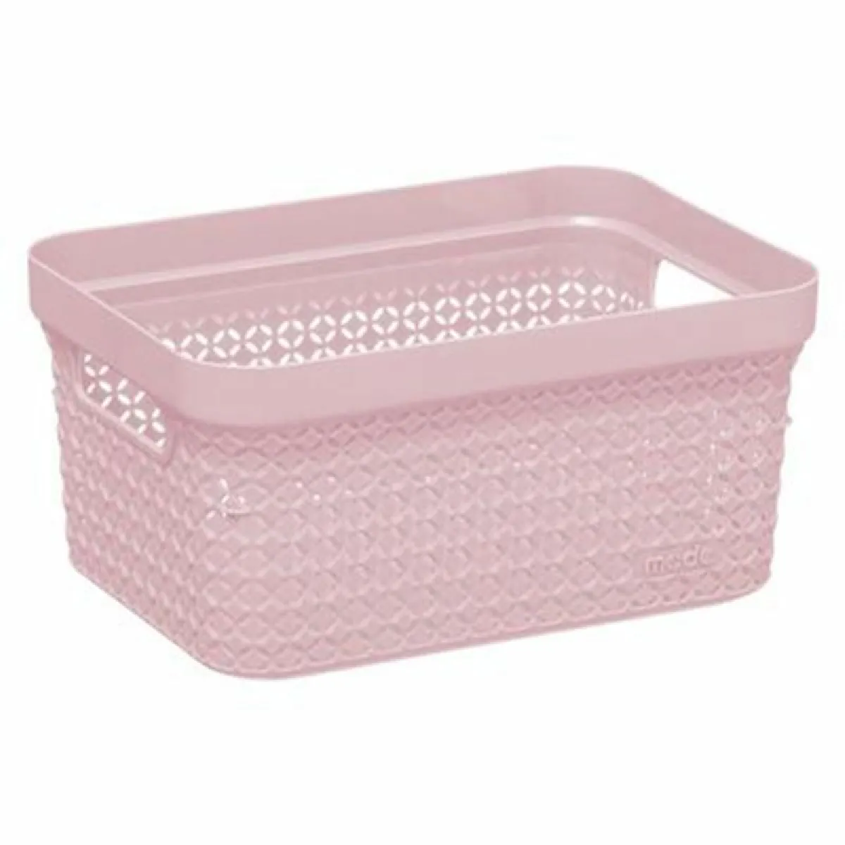 Panier Rangement Scandi 17L - Rose