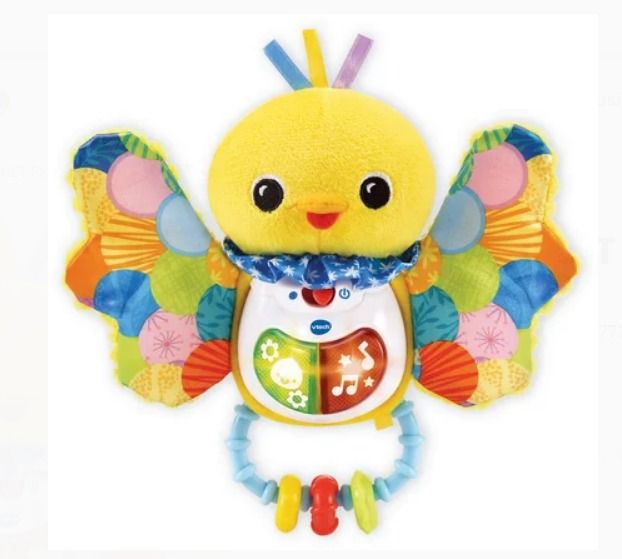 HOCHET PIOU-PIOU EVEIL DES SENS - Ecru