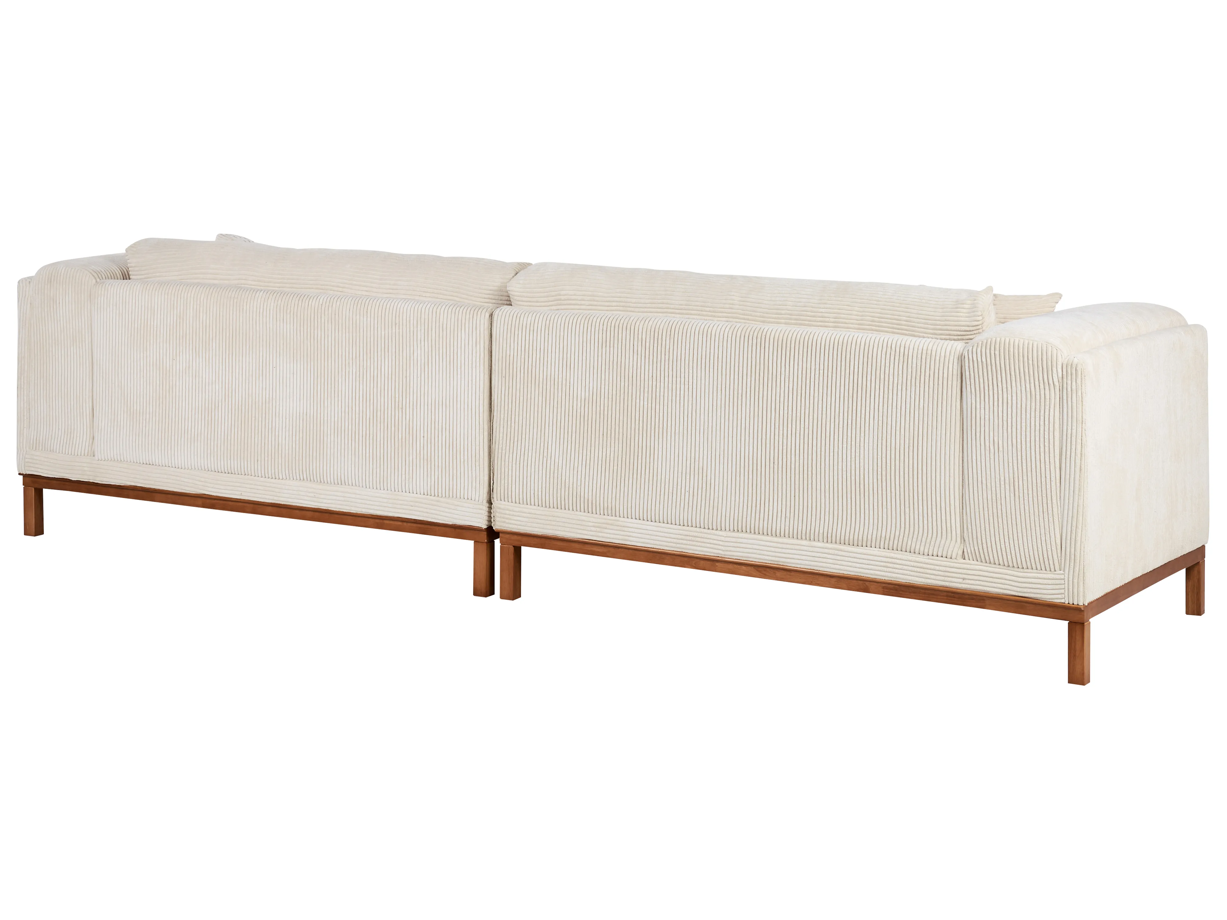 Bank 4-zits VENG Corduroy Lichtbeige