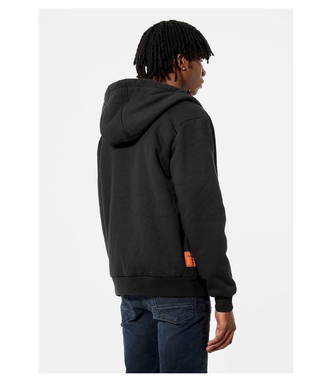 Sweat zippé intérieur molletonné  -  Kaporal - Homme