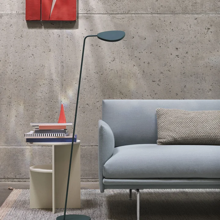 Muuto - Leaf LED-Stehleuchte, weiss