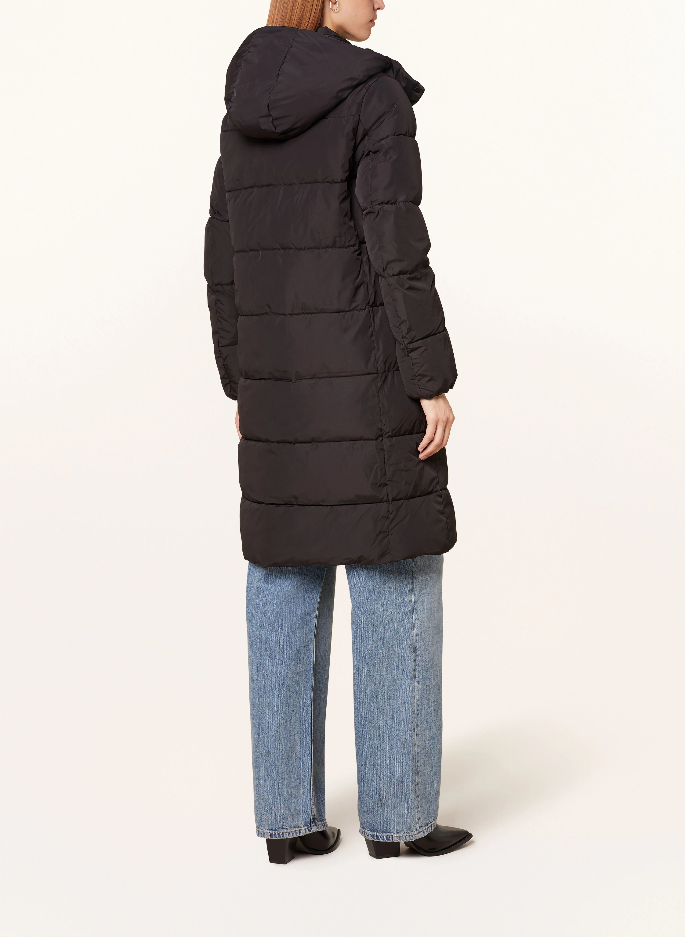 Calvin Klein Jeans Steppmantel mit abnehmbarer Kapuze