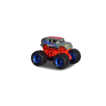 Majorette Die Cast Rockerz, Monster Trucks mit Freilauf & Federung, 1 Stück, 5-fach sortiert