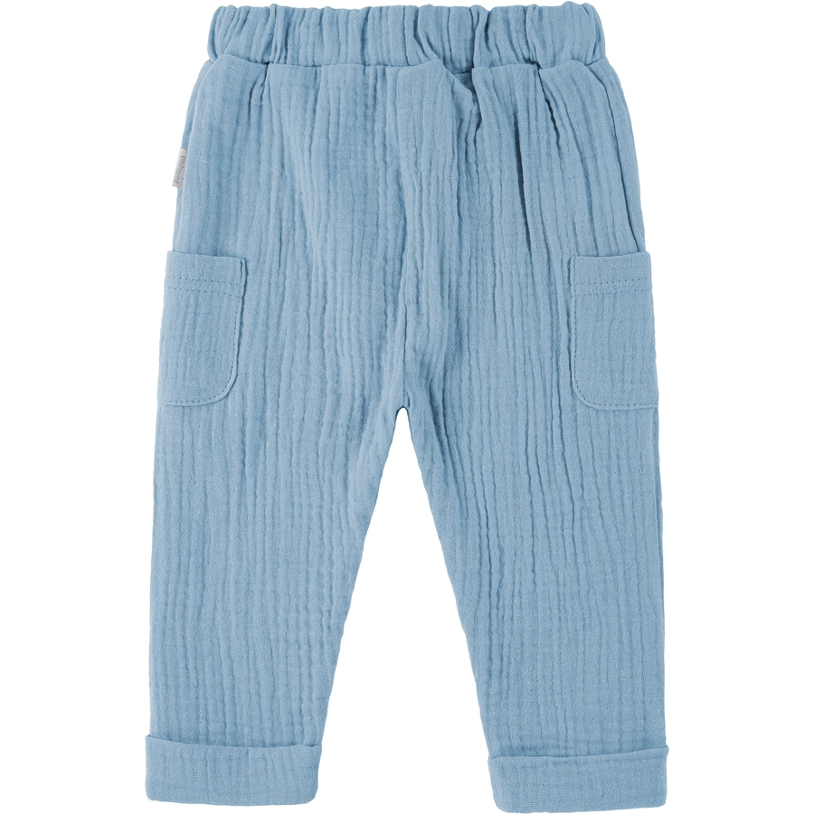 kindsgard Musselin Hose himma blau