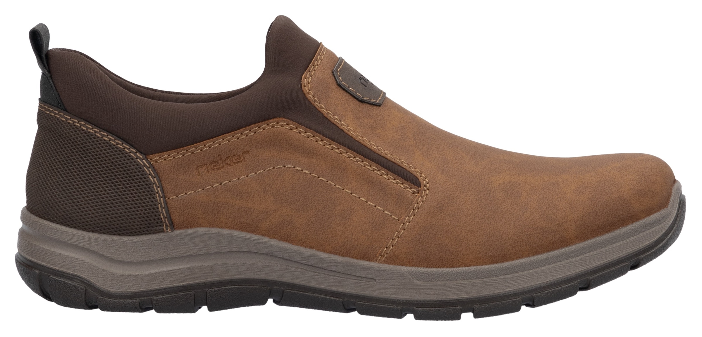 Rieker Slipper  , Schlupfschuh, Halbschuh, Freizeitschuh mit gepolstertem Schaftrand