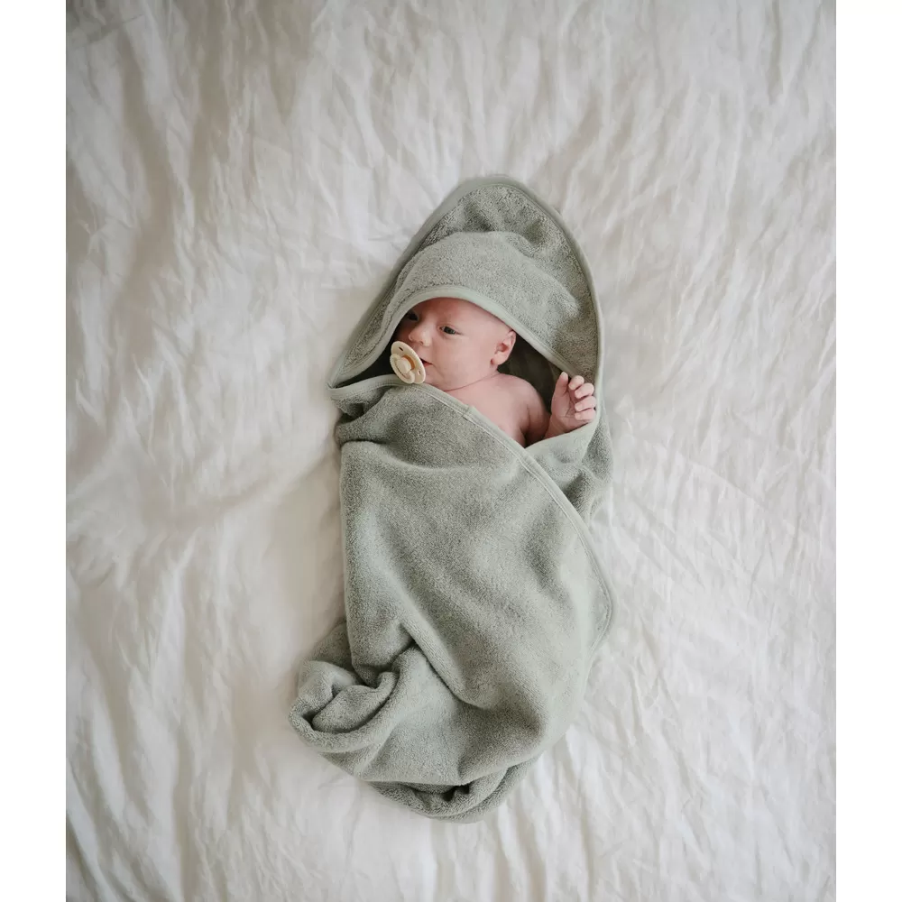 Mushie Baby Håndklæde Moss - 1 stk.