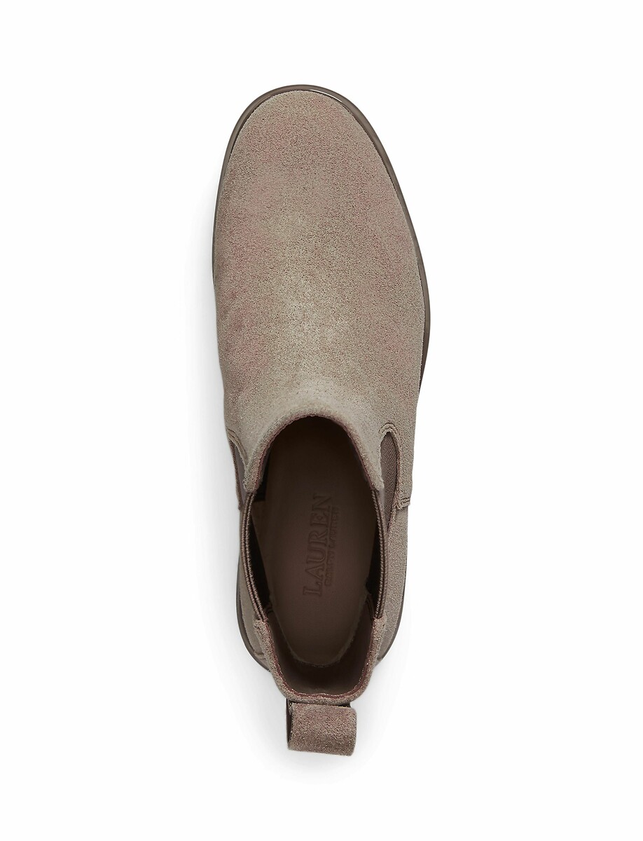 LAUREN RALPH LAUREN<br>Botas Chelsea em camurça Allyson