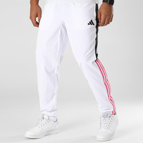 Pantalon Jogging A Bandes Juventus HZ5029 Blanc