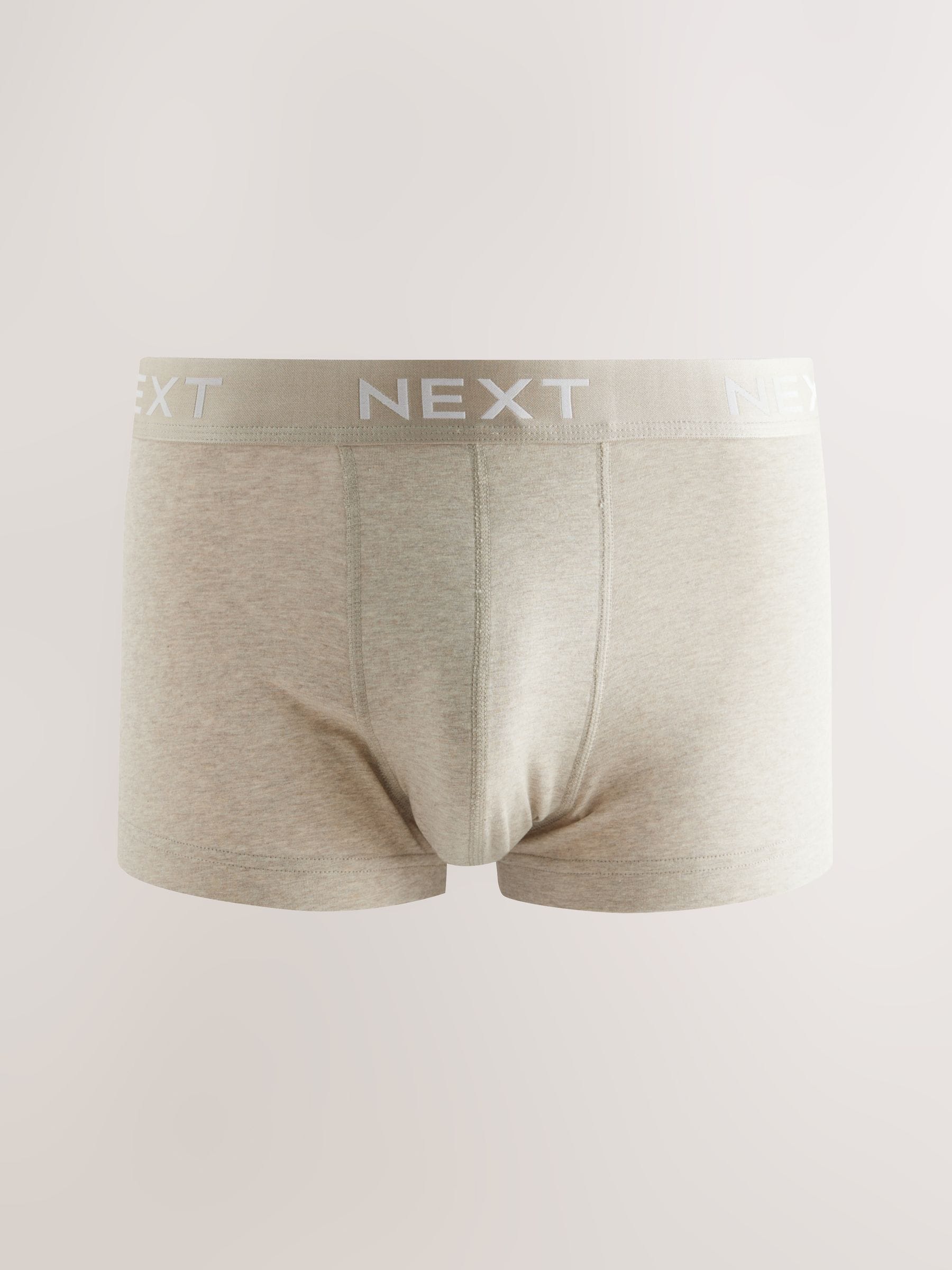 Blauw/neutraal - Set van 5 hipster-boxershorts