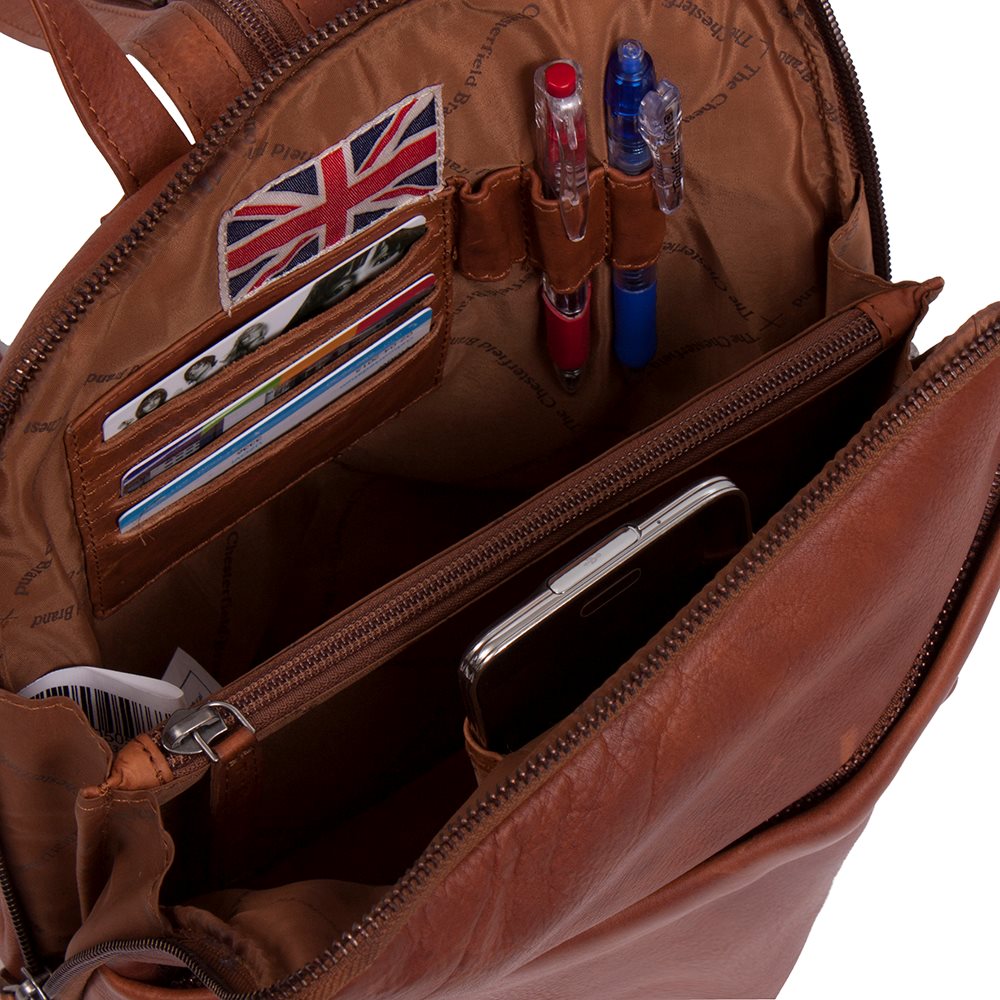 The Chesterfield Brand Claire Backpack cognac