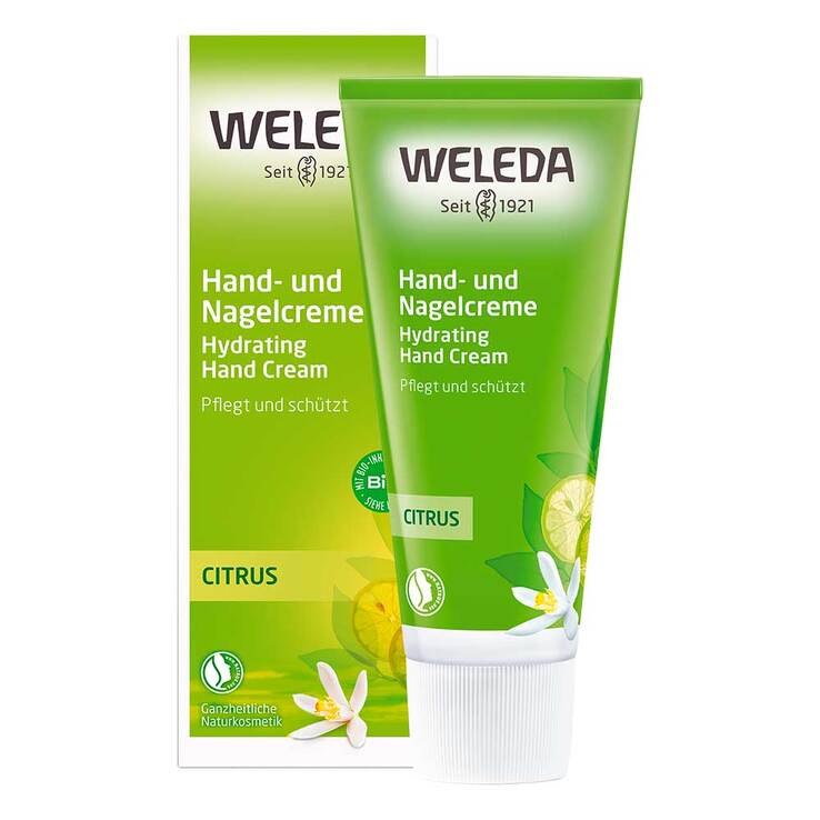 Weleda Citrus Hand- und Nagelcreme, 50 ml