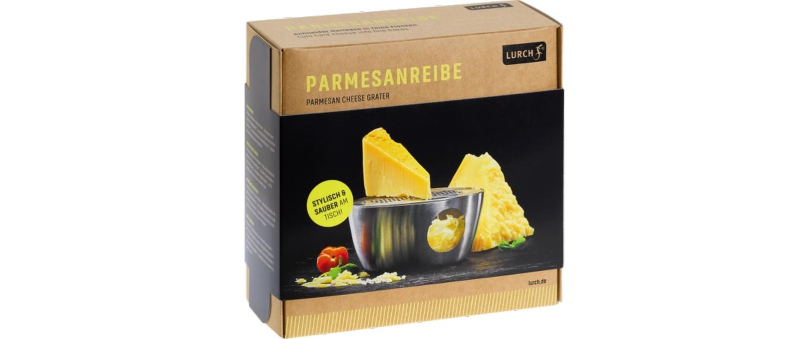 Küchenreibe SilberParmesanreibe