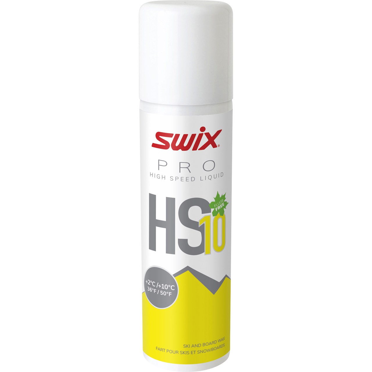 Swix High Speed 10 Liquid 125ml Kan brukes alene, eller som underlag for andre glidere