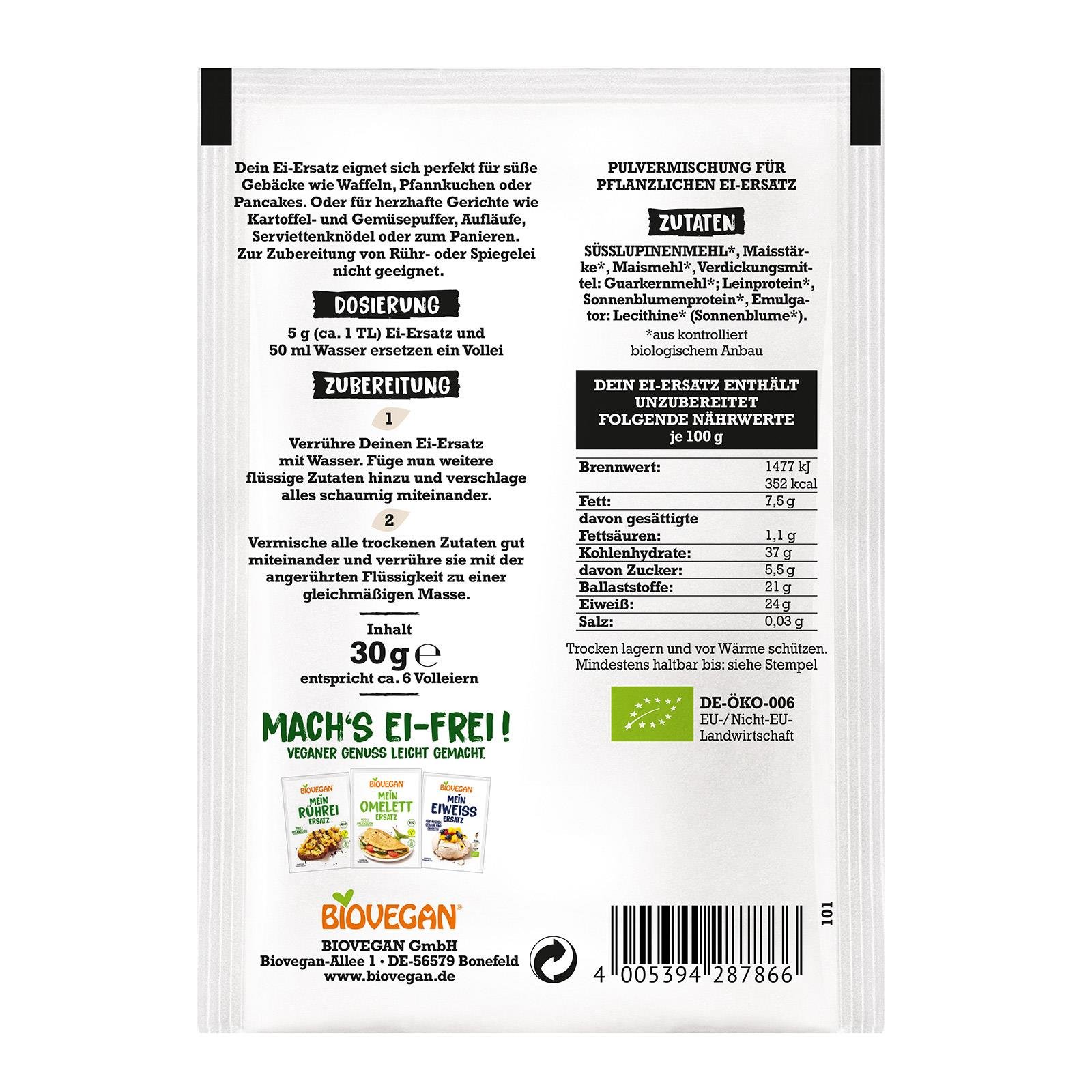 BioVegan Ei-Ersatz