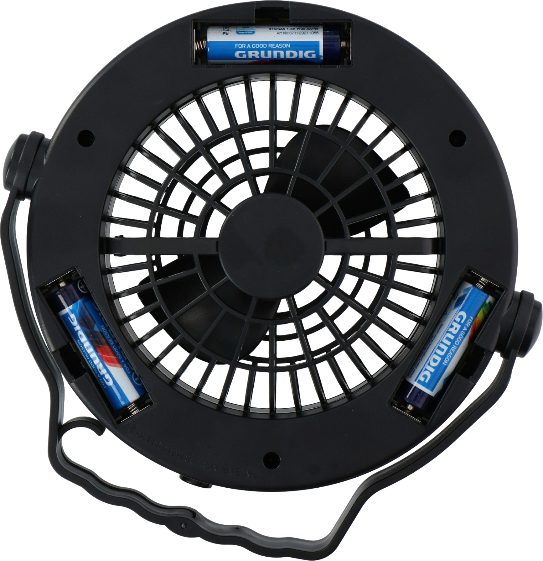 Grundig LED Campingleuchte mit Ventilator 12 LEDs