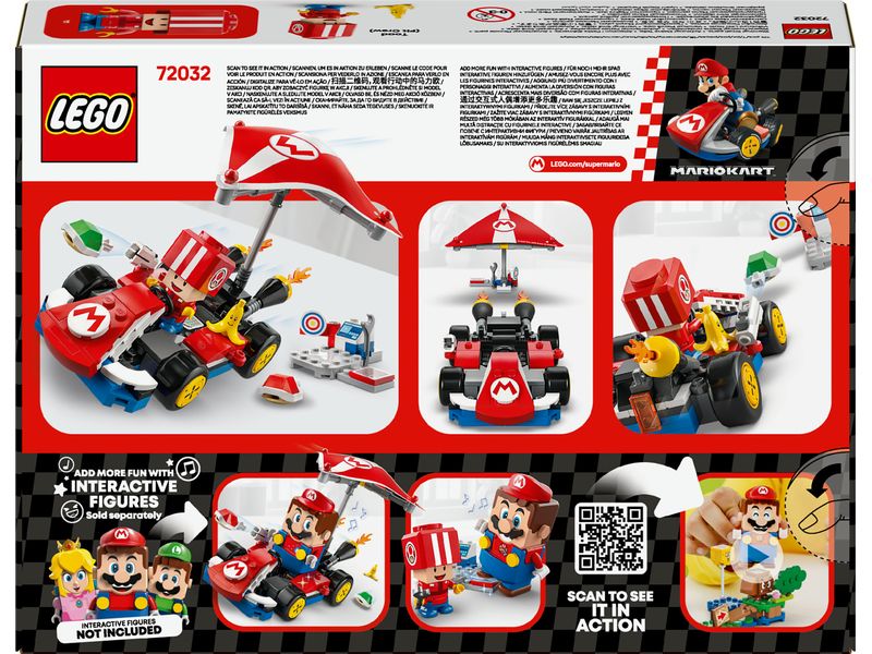 LEGO® Super Mario Mario Kart – Standard-Kart 72032 Kreatives Spielset