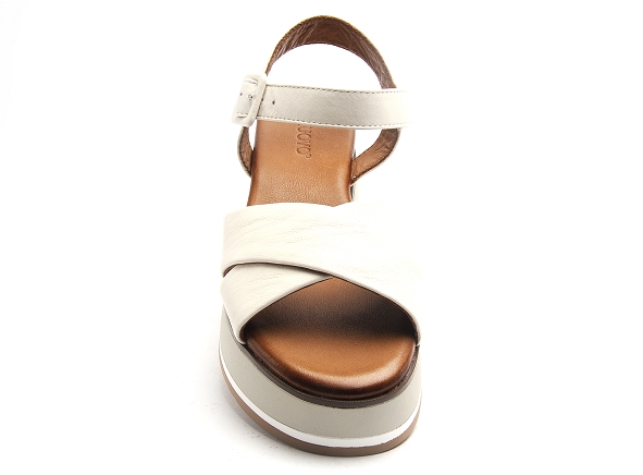 Inuovo nu pieds plats femme 983004 blanc