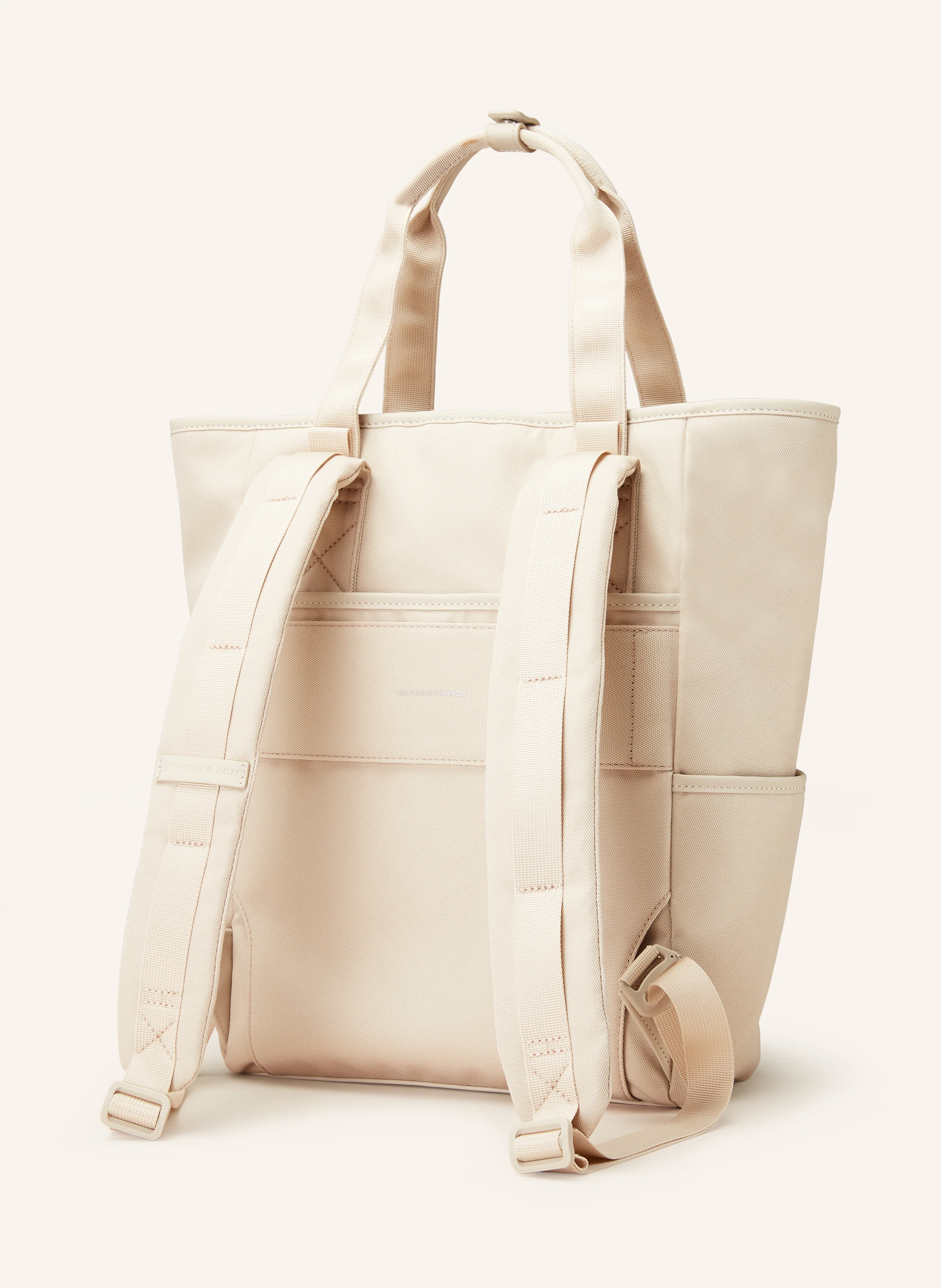 KAPTEN & SON Set LINDBY: Wickeltasche, Kulturtasche, Wickelunterlage und Buggy Straps