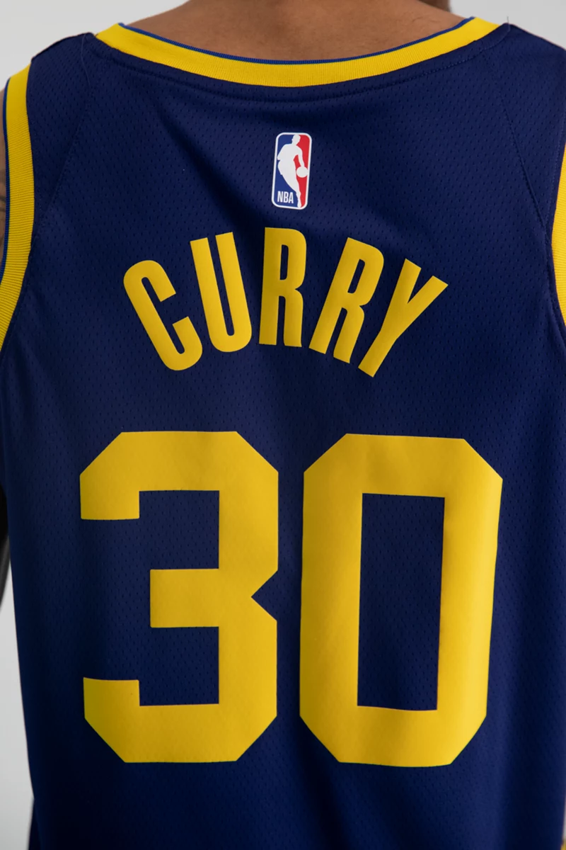 Nike Golden State Warriors Stephen Curry Herren Basketballtrikot
