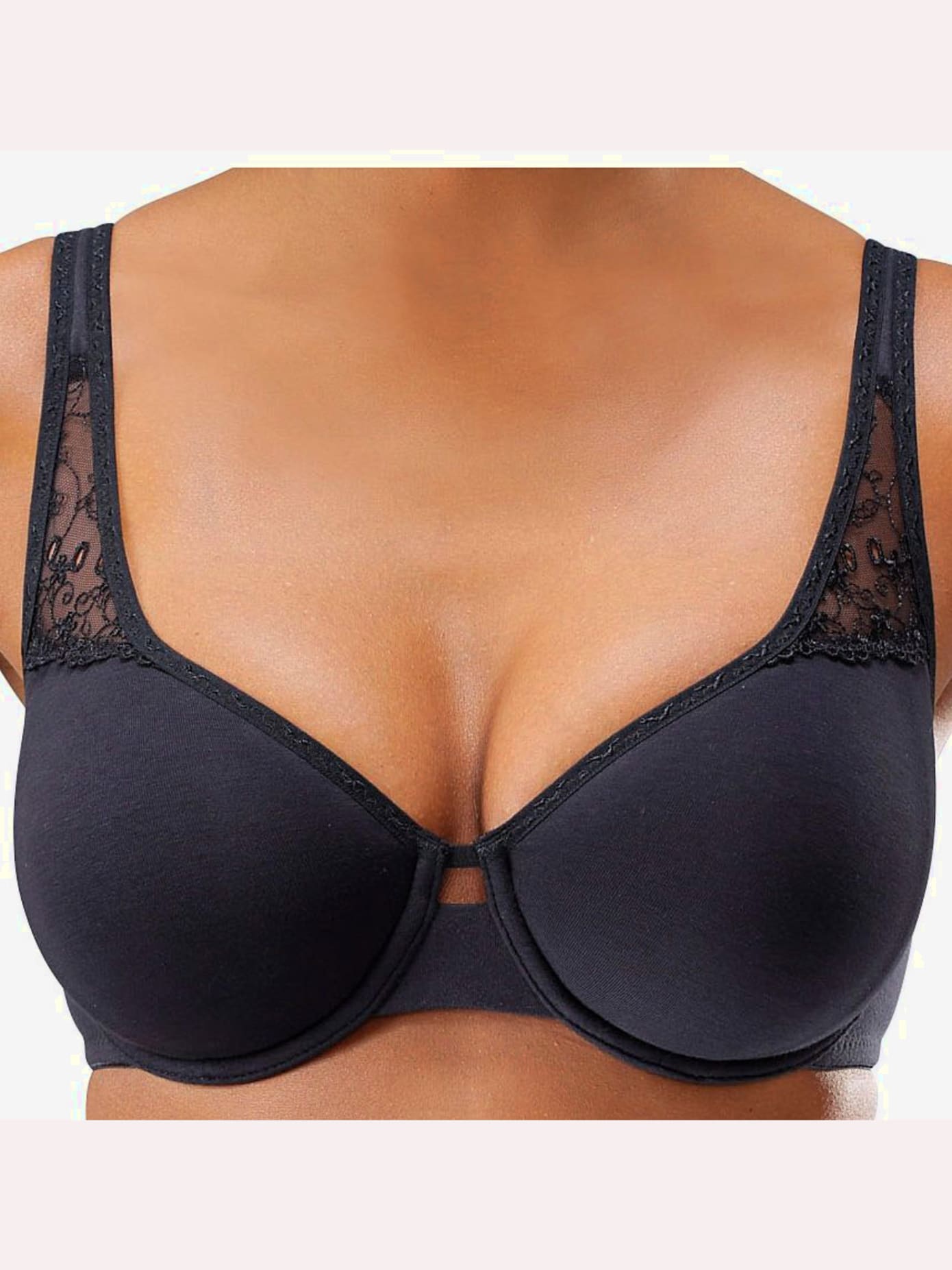 Soutien-gorge spécial t-shirt soutien-gorge à armatures et bonnets préformés doux et sans couture en coton