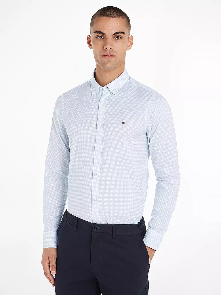 TOMMY HILFIGER Hemd Regular Fit  weiss