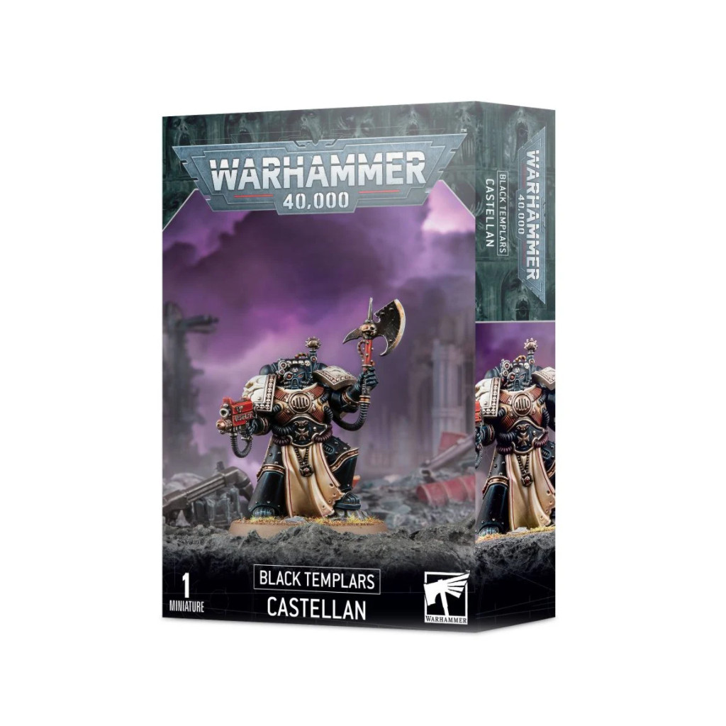 W40K : Adeptus Astartes - Black Templars Castellan