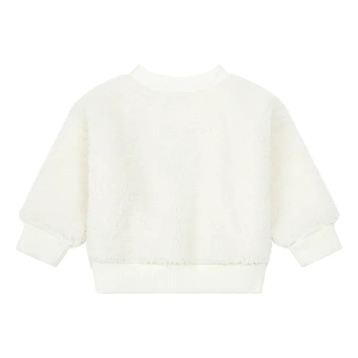 Marlot Paris Sweat Façon Fourrure Joe | Ecru