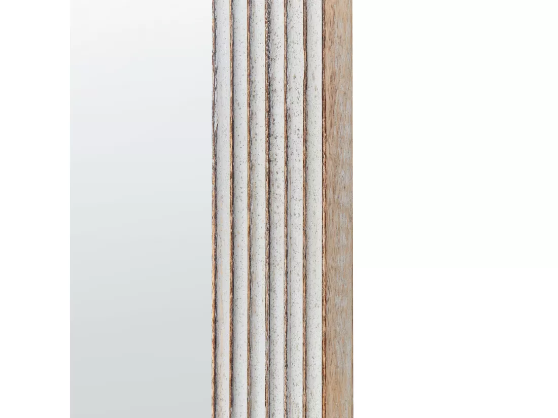 Miroir CHANDON 65 cm 107 cm Bois Blanc