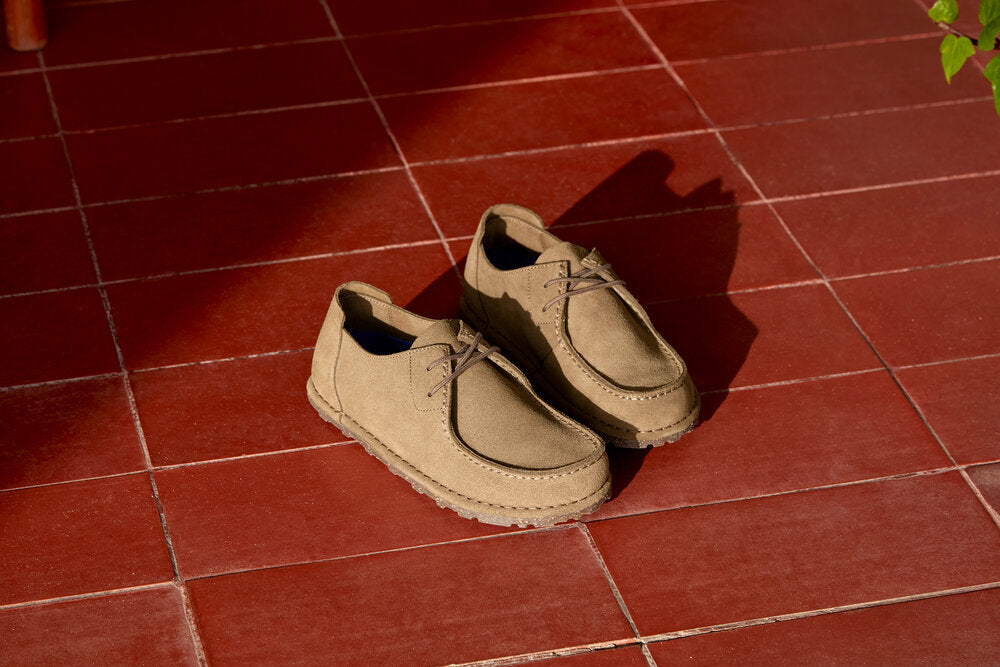 Birkenstock  Utti Lace snørrersko - Grey Taupe