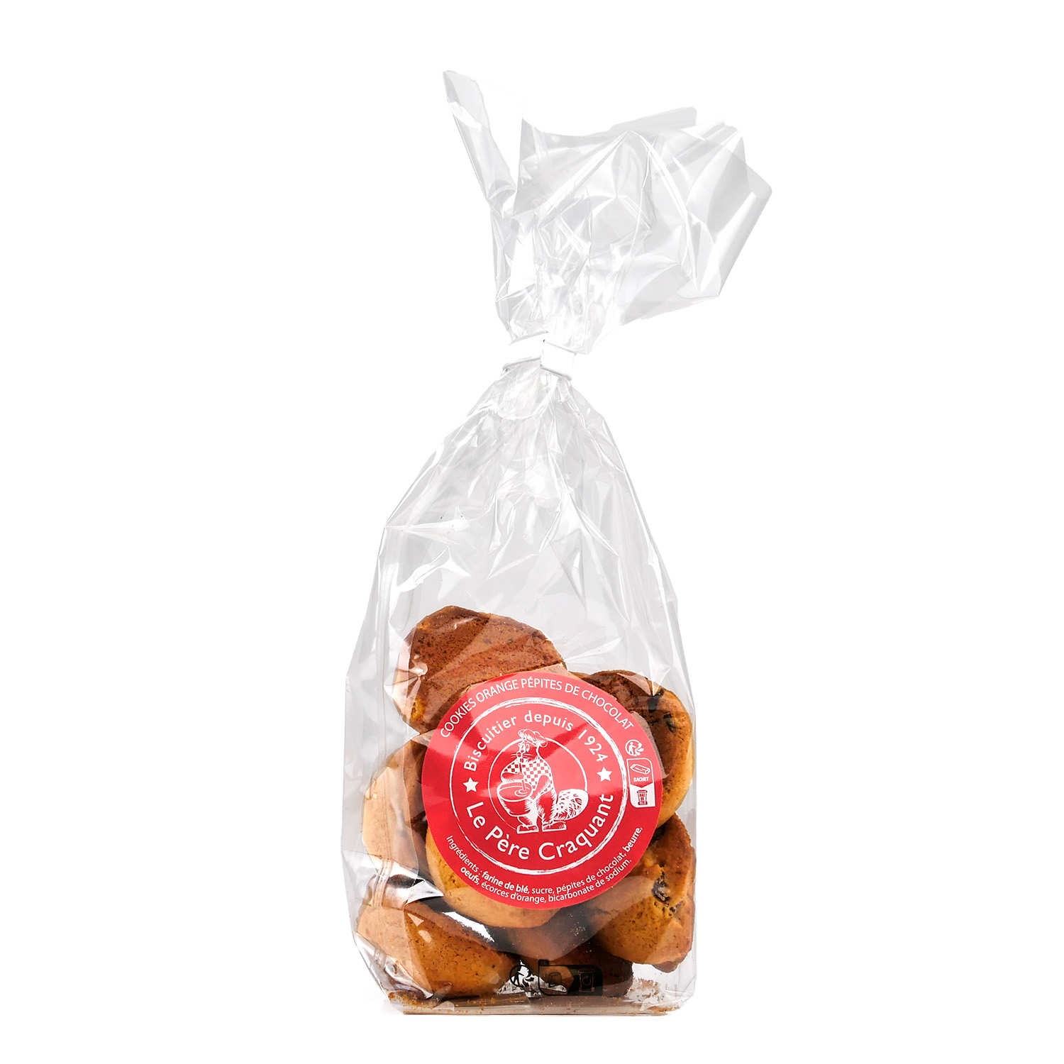 Mini cookies pépites de chocolat et orange