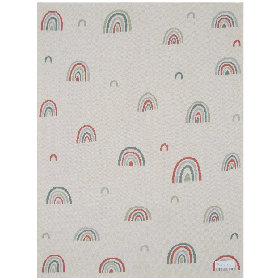 KINDSGUT Kinderdecke Regenbogen