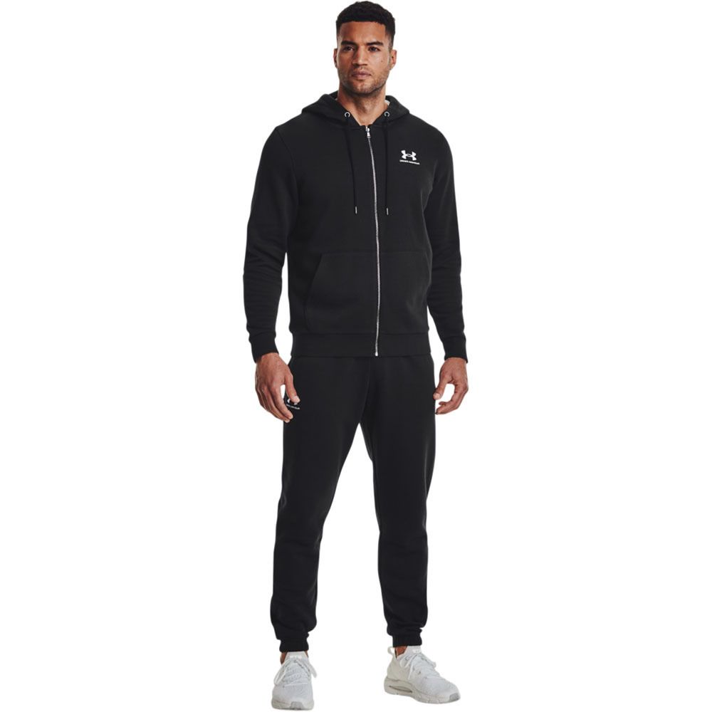 Under Armour ESSENTIAL FLEECE - Jogging Homme noir
