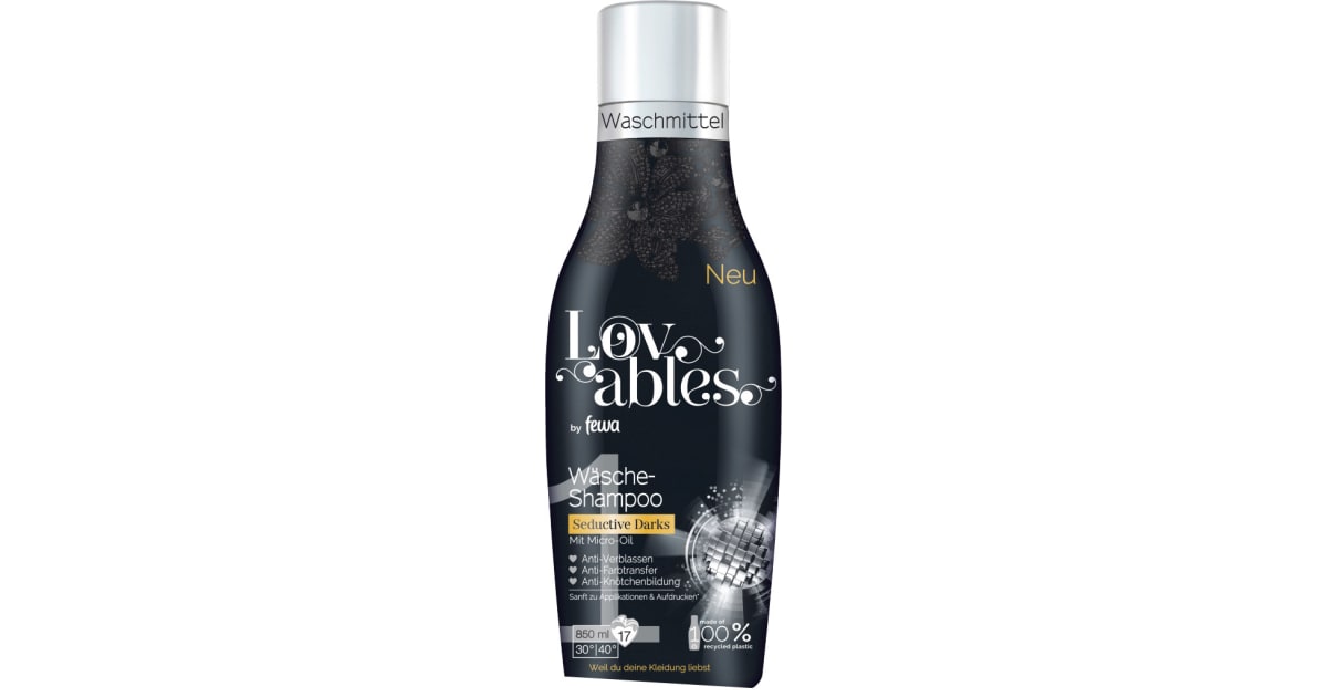 Fewa Lovables Wäsche-Shampoo Black 17 Waschgänge