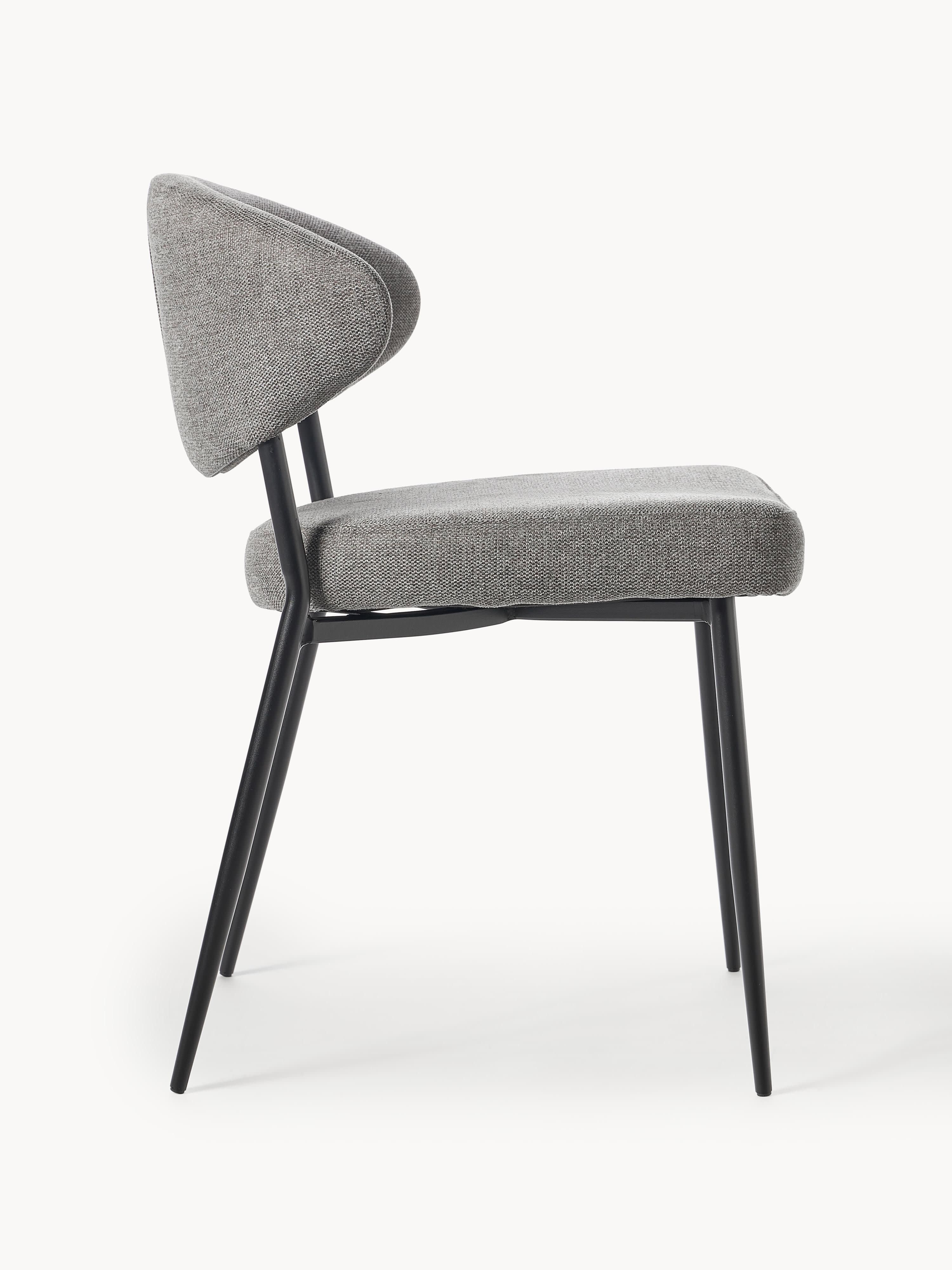 Gestoffeerde stoelen Adele, 2 stuks
