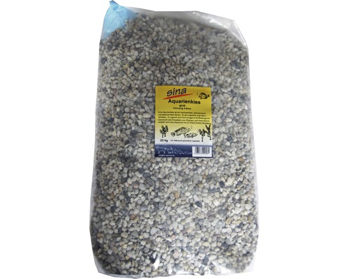 Sina grof aquariumgrind, 5-8 mm, 25 kg, beige