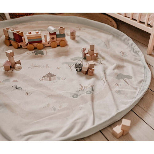 play&go speelkleed en opbergzak noomad - jungle