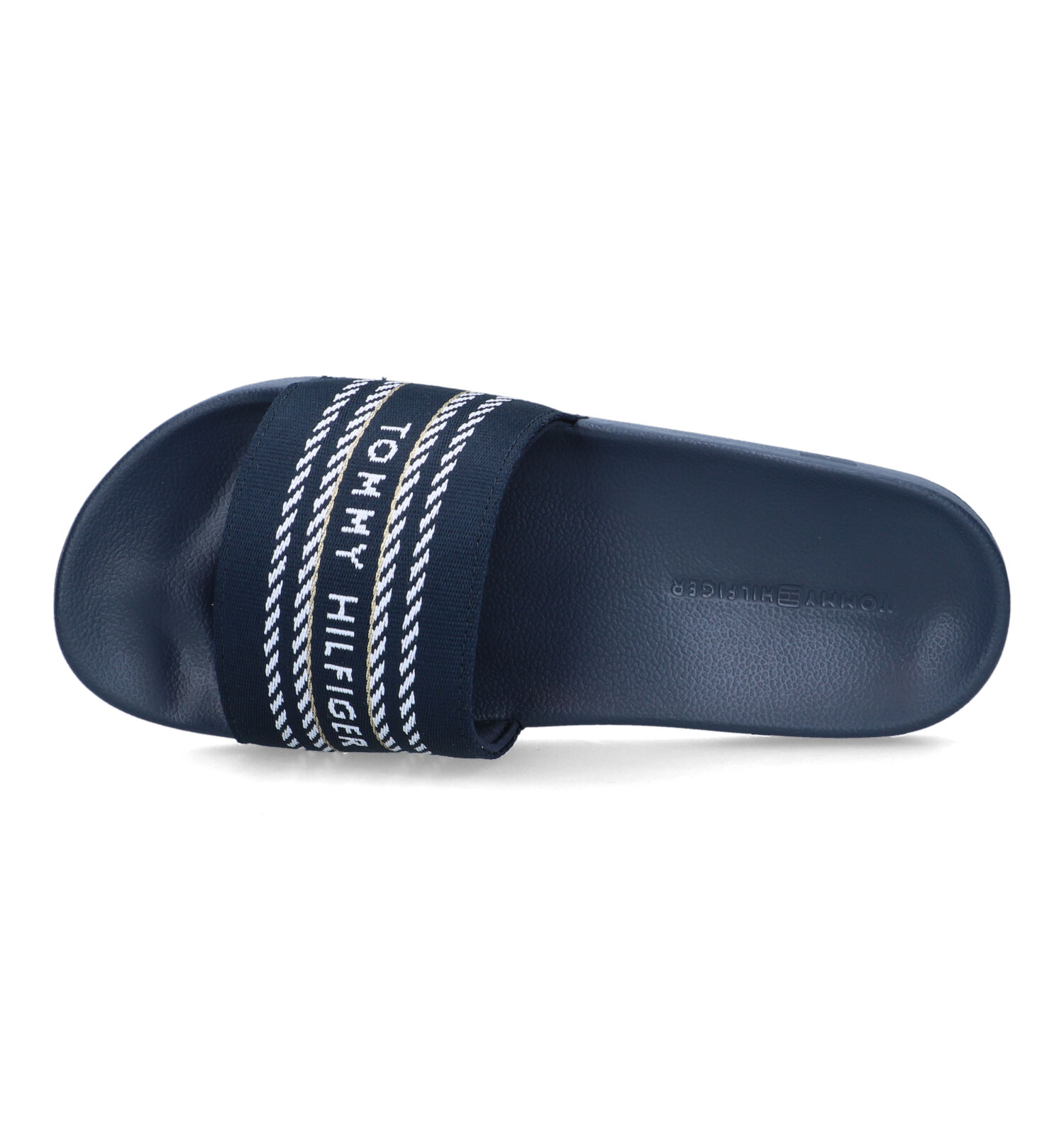 Badslippers blauw